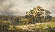 unknow artist A quiet scene in Derbyshire (oil painting) by George Turner painting